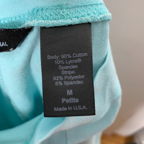 3/$20 Vintage Y2K Moda International light blue side stripe lounge pants SZ M - Picture 8 of 12